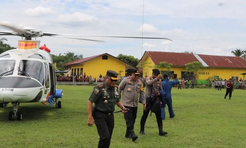 Kapolda Aceh Tinjau Langsung Lokasi Banjir di Tamiang