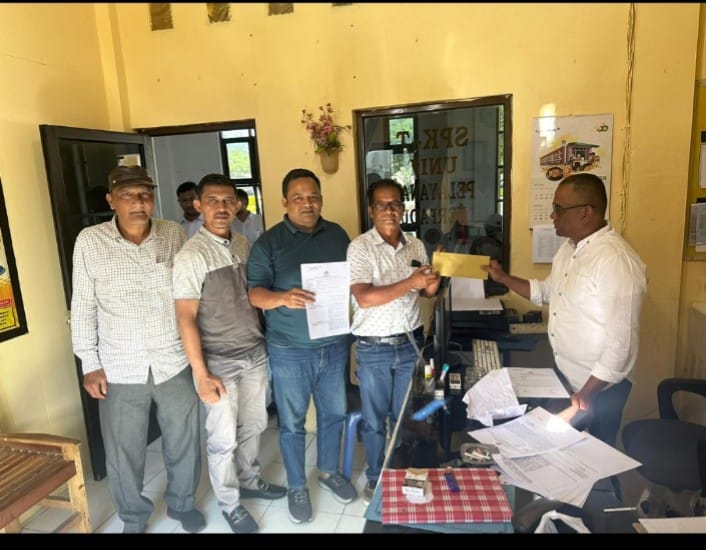Di ancam bunuh . Sekretaris RKB laporkan ke polres Aceh Tamiang .