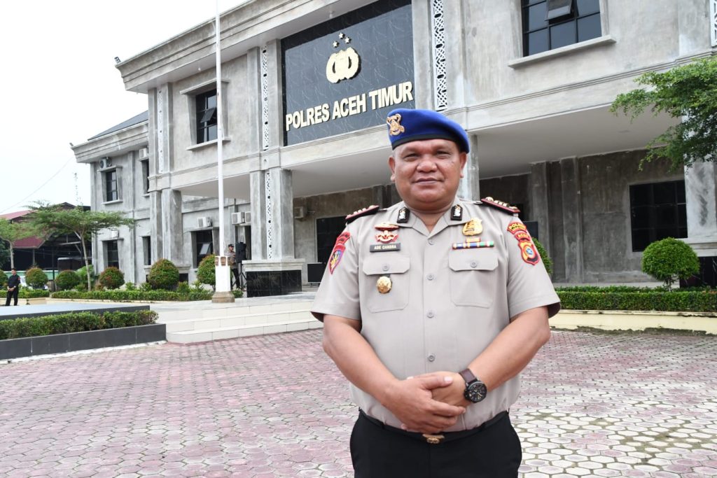 Ade Candra, Kasatpolairud Polres Aceh Timur Sandang Pangkat Baru