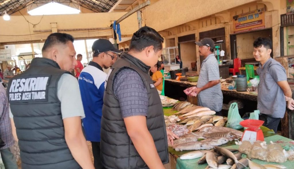 Satgas Pangan Polres Aceh Timur Pastikan Bapokting Cukup di Bulan Ramadhan