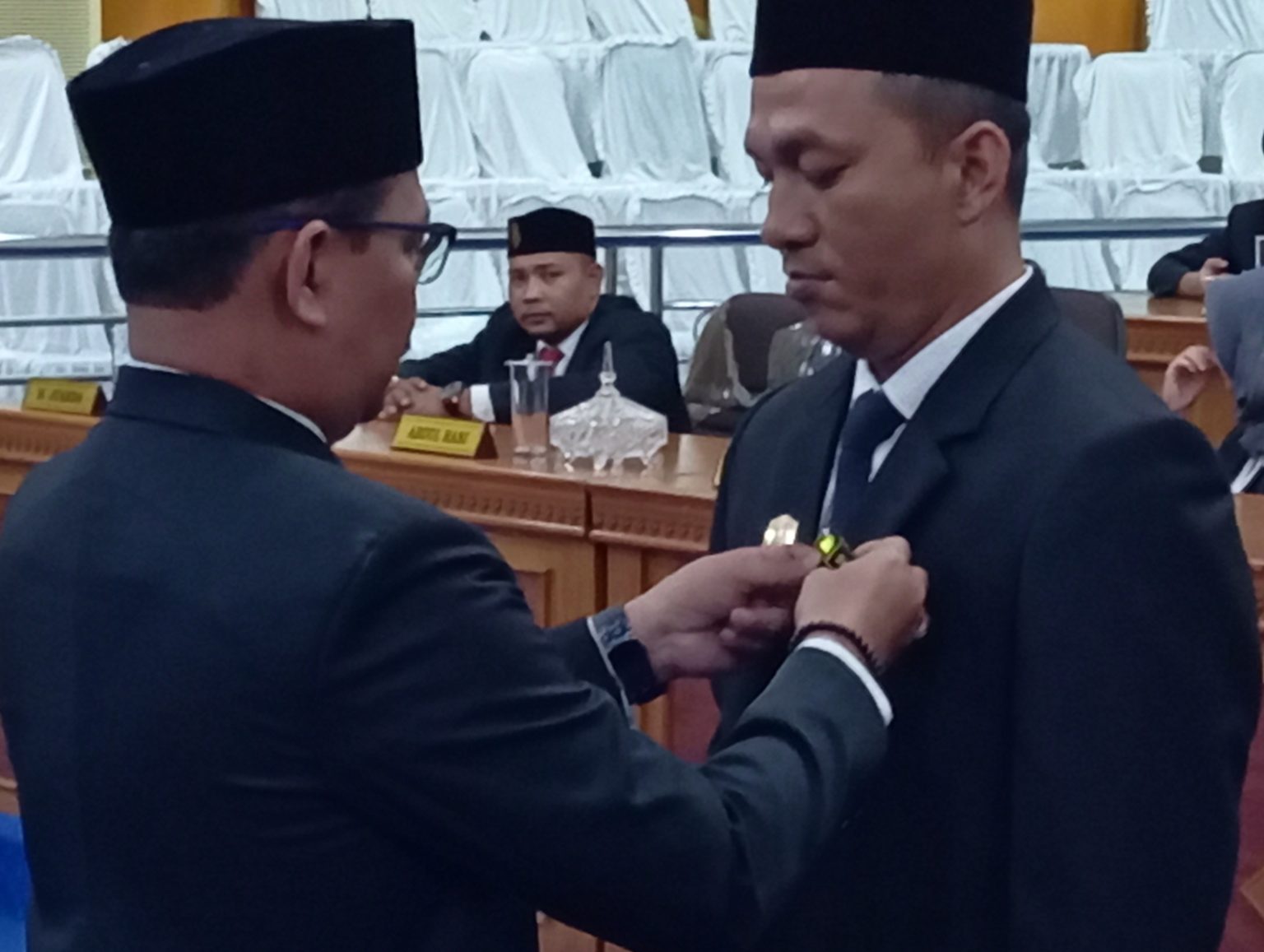 Syarifuddin Resmi Sebagai Anggota DPRK Aceh Tamiang, Pengganti Antar waktu