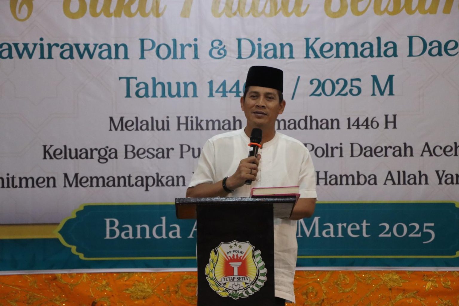 Wakapolda Aceh Hadiri Buka Puasa Bersama Persatuan Purnawirawan Polri