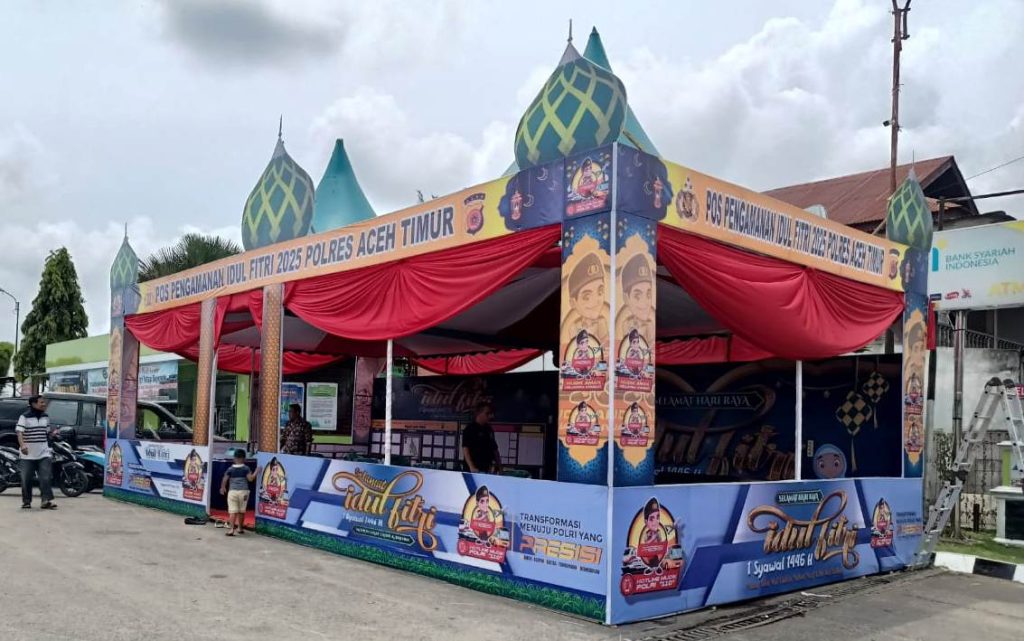 Operasi Ketupat Seulawah 2025, Polres Aceh Timur Dirikan 1 Pos Pengamanan dan 1 Pos Pelayanan