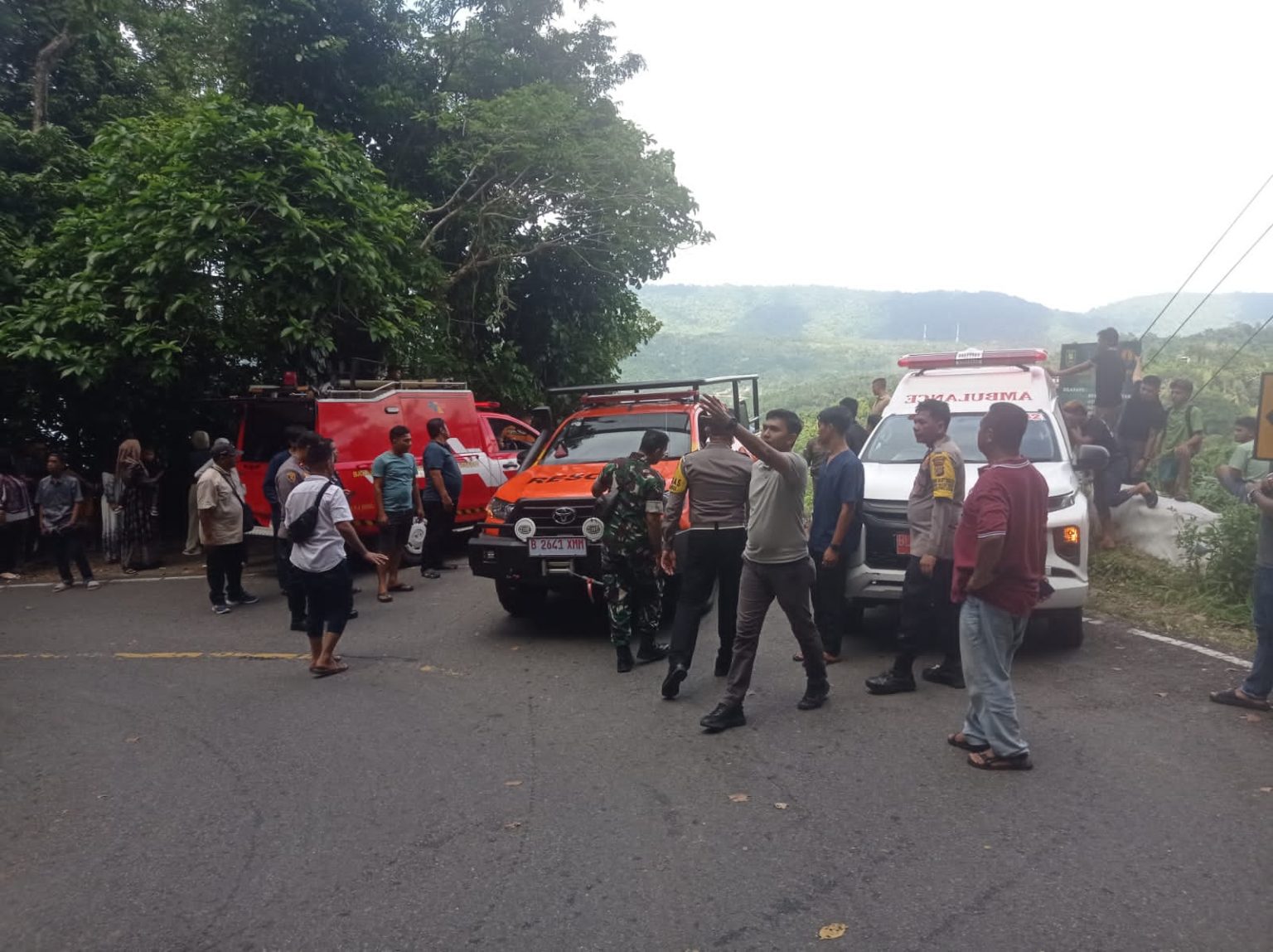 Polisi Berhasil Evakuasi Korban Kecelakaan Tunggal di Tanjakan Cot Murong Kota Sabang