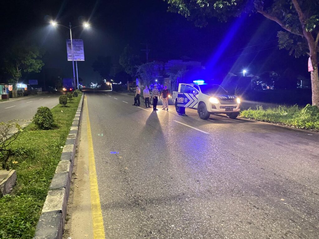 Polres Aceh Tamiang Gelar Patroli Malam, Antisipasi Balap Liar dan Premanisme