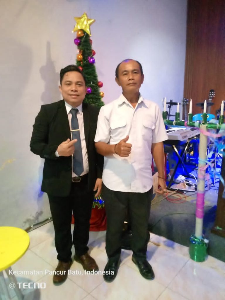 Perayaan Natal Di Sembahe Baru Penuh Hikmat , Dihadiri Pengurus PSI DPC Pancur Batu.