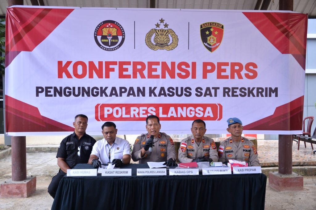“Polres Langsa ungkap kasus rudapaksa anak oleh ayah kandung di Aceh”