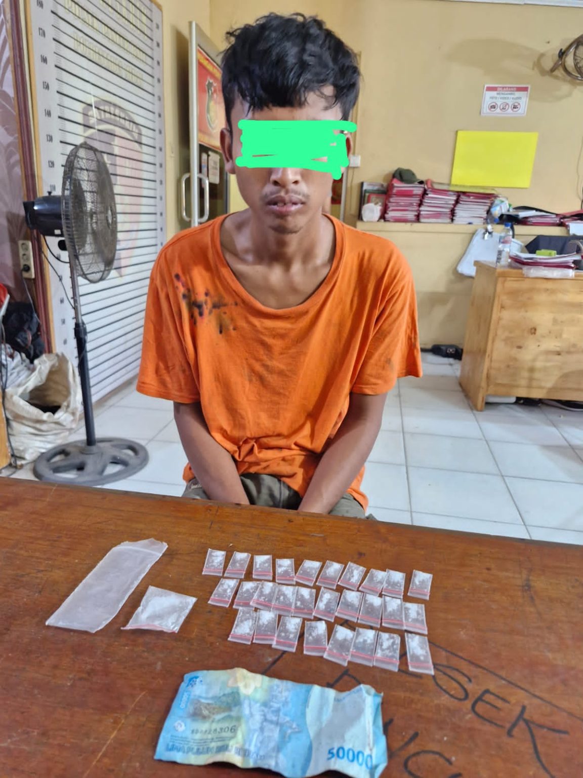 Polsek Pancur Batu Ungkap Peredaran Narkoba, Seorang Pengedar Sabu Diamankan