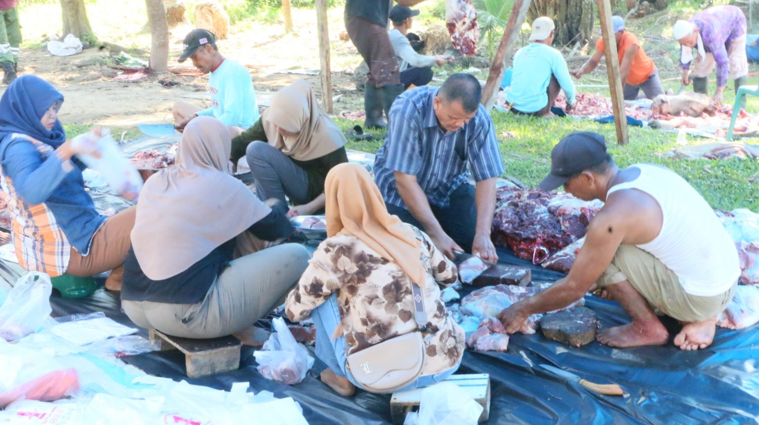 Wujud Kepedulian Sosial, PT PLN Indonesia Power UBP PNS Laksanakan Qurban Bersama