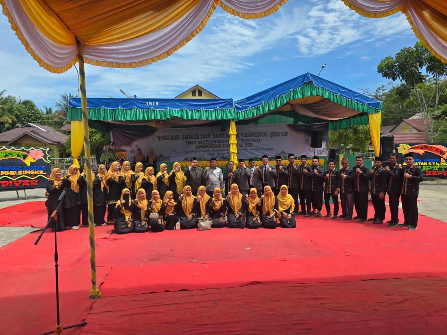 Wisuda Tahfidz Al-Quran SMP Muhammadyah, Bupati Aceh Singkil Berpesan Menjaga Hafalan Al-Quran