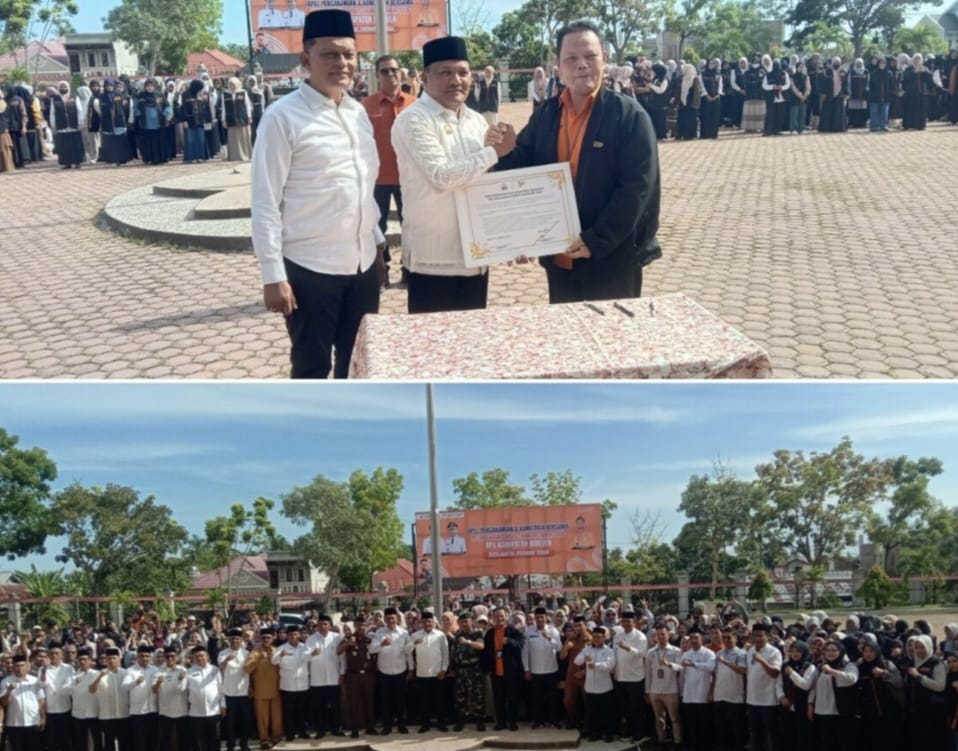 445 Petugas Sensus Ekonomi Dilepas Bupati Bireuen, Pendataan Unit Usaha Dimulai