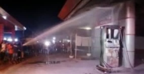 SPBU Reuleut Nyaris Terbakar, Petugas Berhasil Cegah Api Meluas