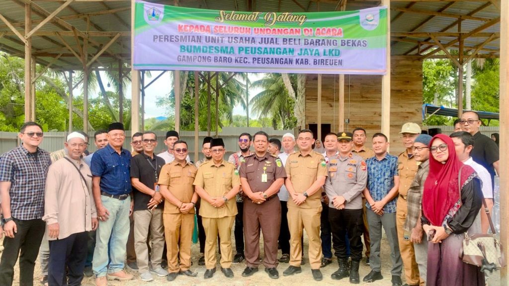 BUMDesma Peusangan Jaya LKD Luncurkan Unit Usaha Jual Beli Barang Bekas, Dorong Ekonomi Desa Berbasis Sirkular