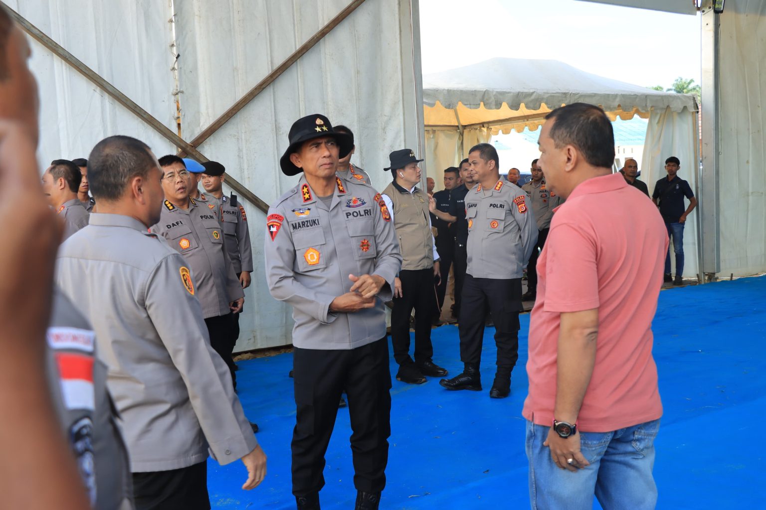Kapolda Pastikan Huntap Bhara Daksa Indah Siap Diresmikan Kapolri