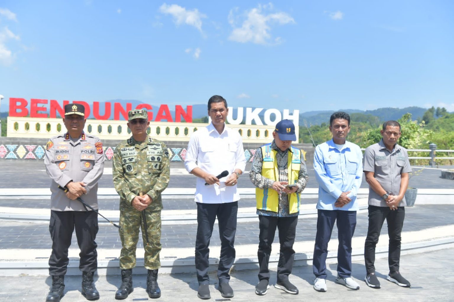 Sekda Aceh Hadiri Peresmian Bendungan Rukoh oleh Presiden Prabowo, Tonggak Baru Ketahanan Pangan Aceh