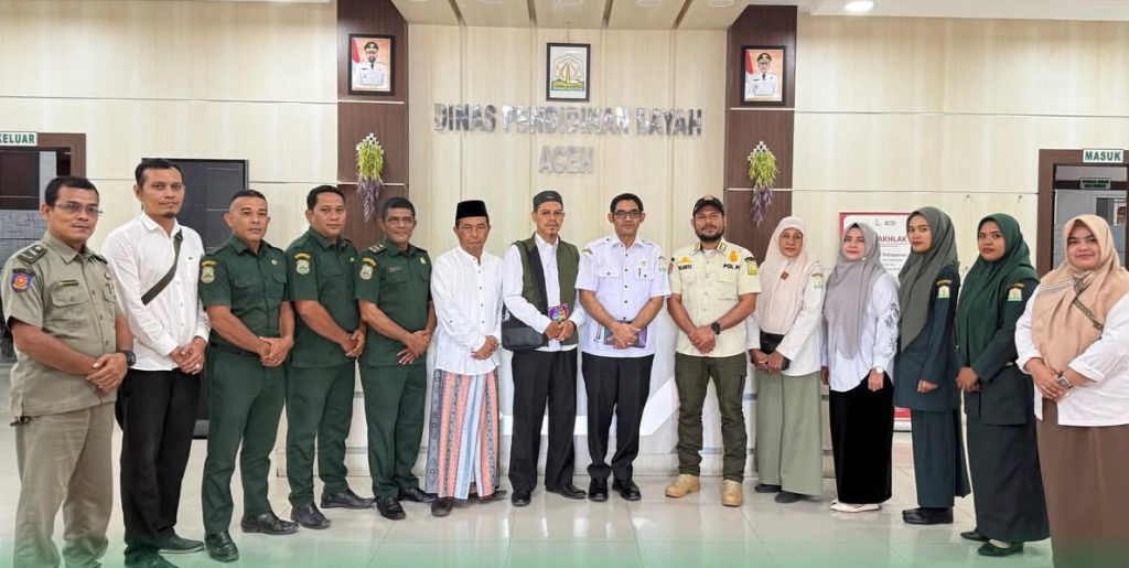 Plt Kadis Pendidikan Dayah Aceh Perkuat Sinergi dengan Satpol PP dan WH untuk Pengawasan Dayah