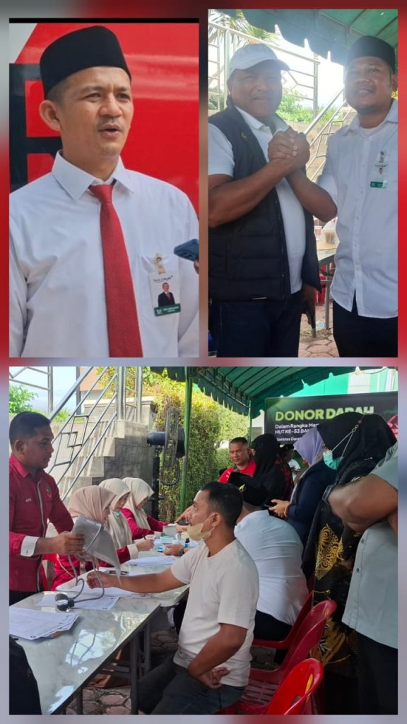 Bank Aceh Cabang Bireuen Sukses Gelar Donor Darah, Kumpulkan 162 Kantong Darah — Melampaui Target HUT ke-53