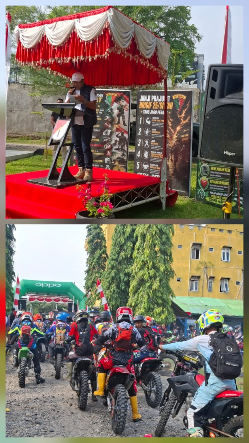 Bupati Bireuen Buka Jaya Sakti Trail Adventure 2026, Ratusan Rider Aceh Jajal Jalur Ekstrem, Ada satu Peserta Perempuan