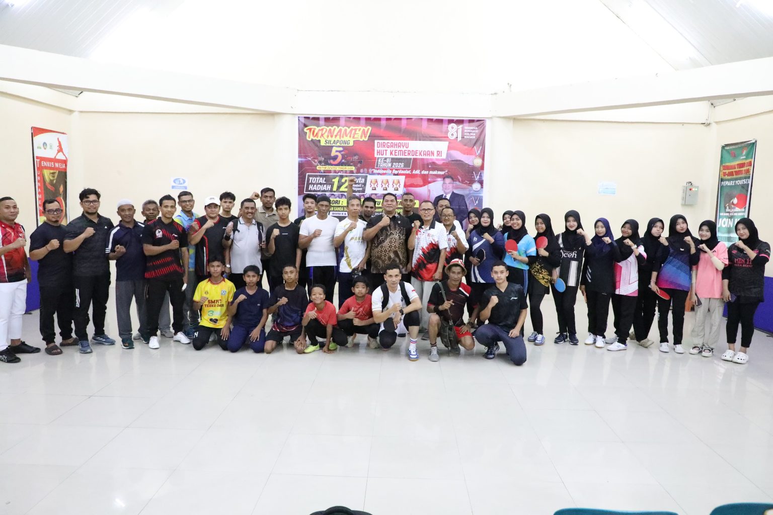 Semarakkan HUT RI ke-81, Turnamen Silapong 5 Resmi Berakhir dan Bakal Digelar Setiap Tahun