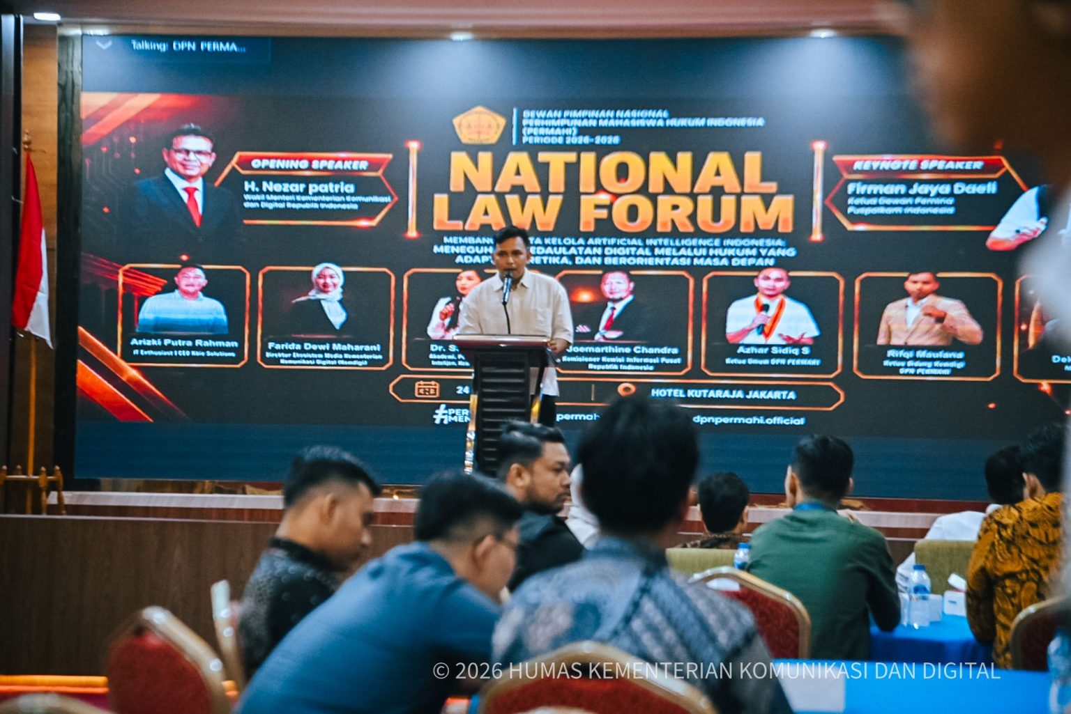 National Law Forum 2026: PERMAHI Dorong Regulasi AI untuk Perkuat Kedaulatan Digital Indonesia