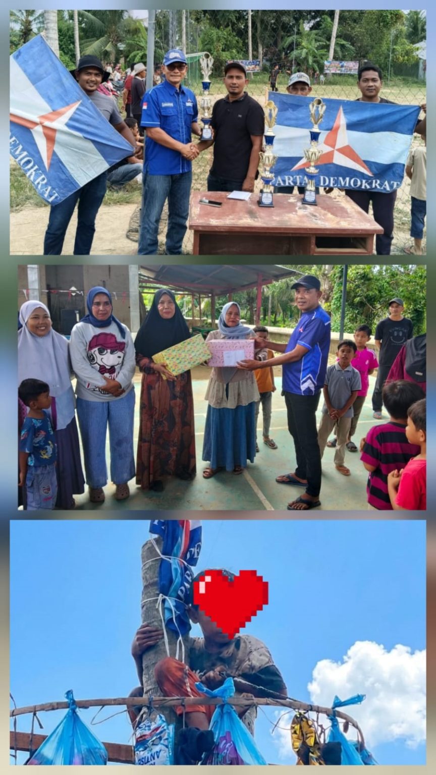 Lomba Rakyat Demokrat Serentak di Bireuen Meriahkan HUT ke-81 RI dan HUT ke-25 Partai Demokrat