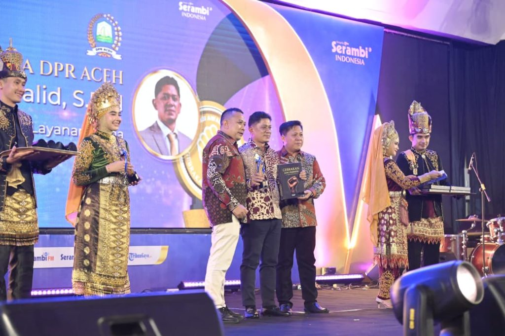 Khalid Raih Serambi Awards 2026, Komitmen untuk Rakyat Jadi Sorotan