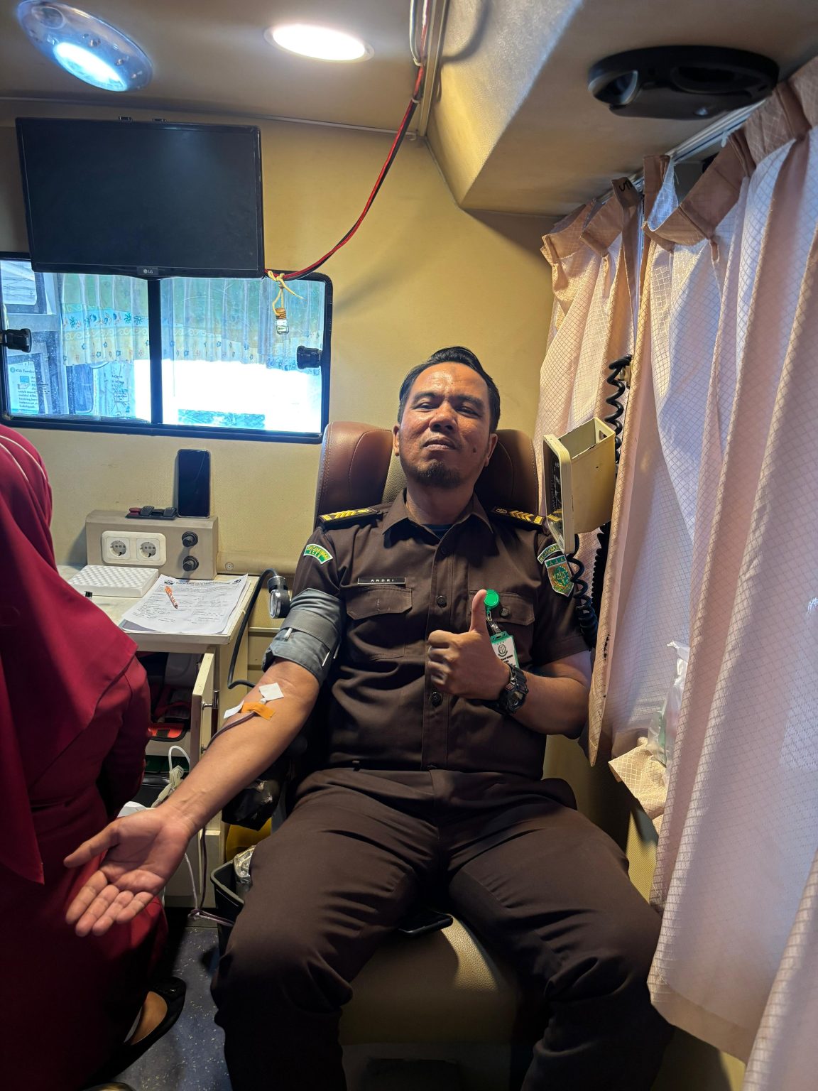 Donor Darah HUT Ke-81 Kejaksaan RI di Bireuen Kumpulkan 52 Kantong Darah