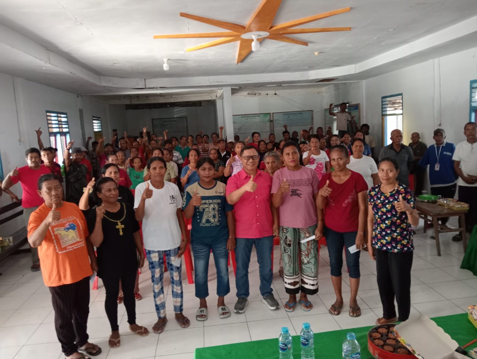 Anggota DPRD Provinsi Maluku Andreas Taborat Gelar Reses Masa Idang III di Kecamatan Kormomolin