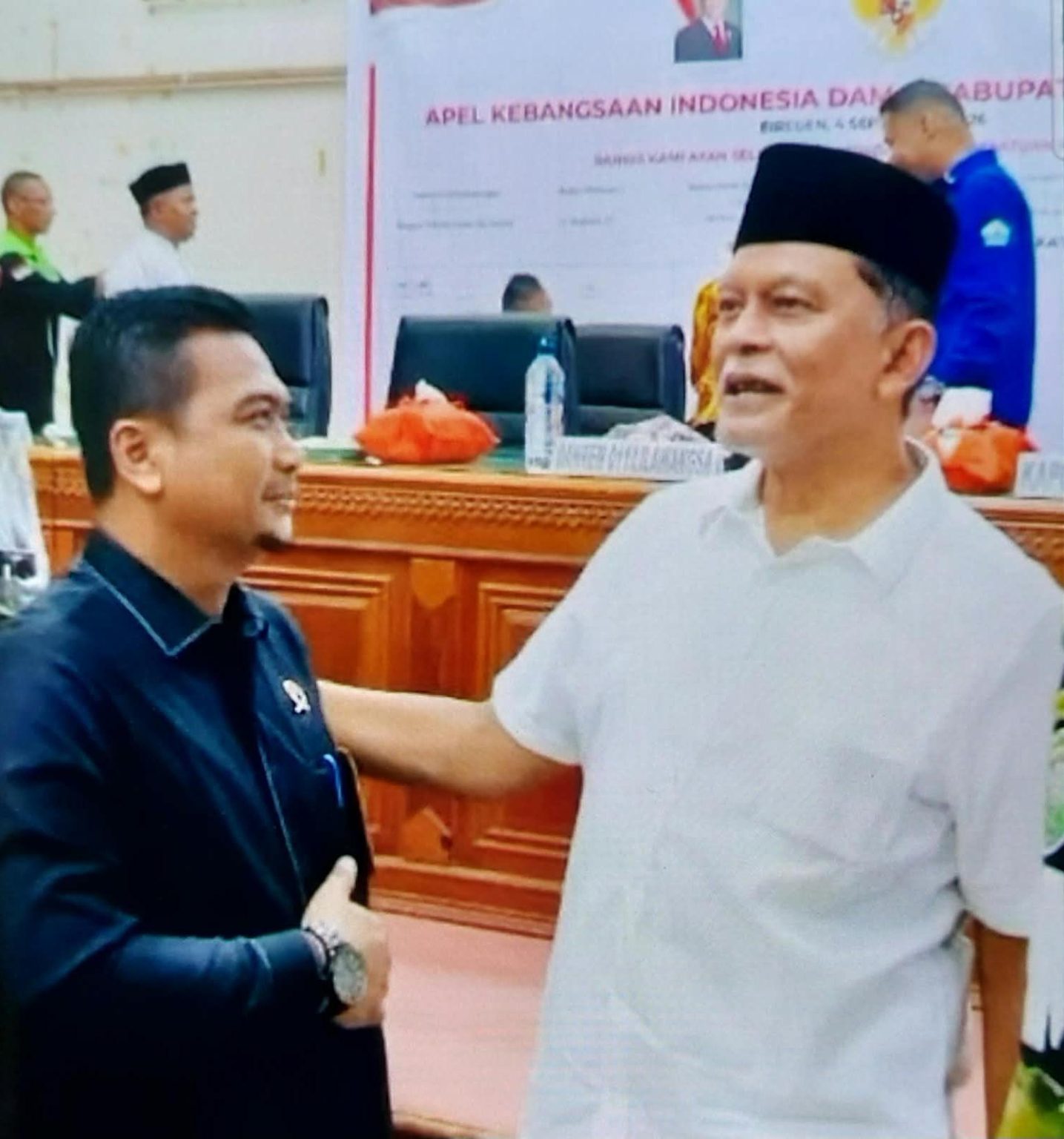 Wakil Ketua Pengadilan Negeri Bireuen Dikdik Haryadi Hadiri Apel Kebangsaan dan Ikut Tandatangani Deklarasi Damai
