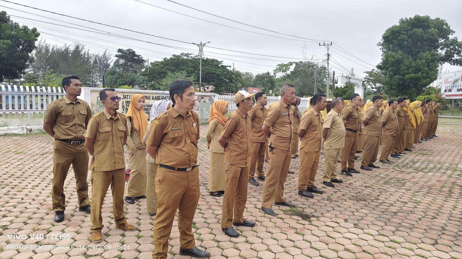 Pimpin Apel Pagi, Sekda Edy Widodo Ingatkan ASN Jaga Integritas, Jauhi Narkoba dan Judi Online