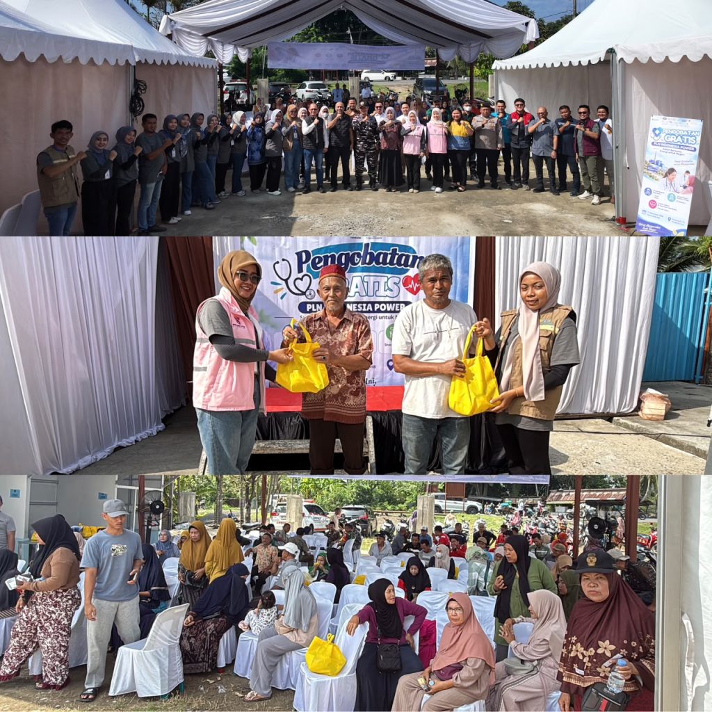 Wujud Kepedulian Sosial, PLN Indonesia Power UBP Pangkalan Susu Salurkan Bantuan Sembako kepada Masyarakat di Wilayah Operasional