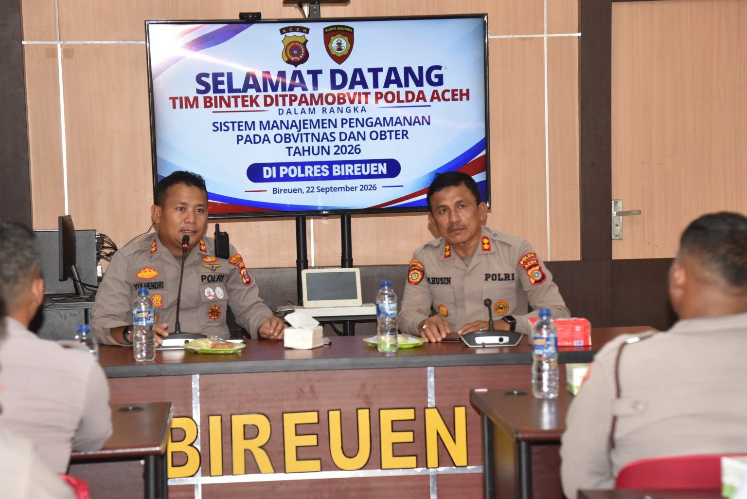 Bukan Sekadar Pengamanan, Kapolres Bireuen Tekankan Kompetensi Personel