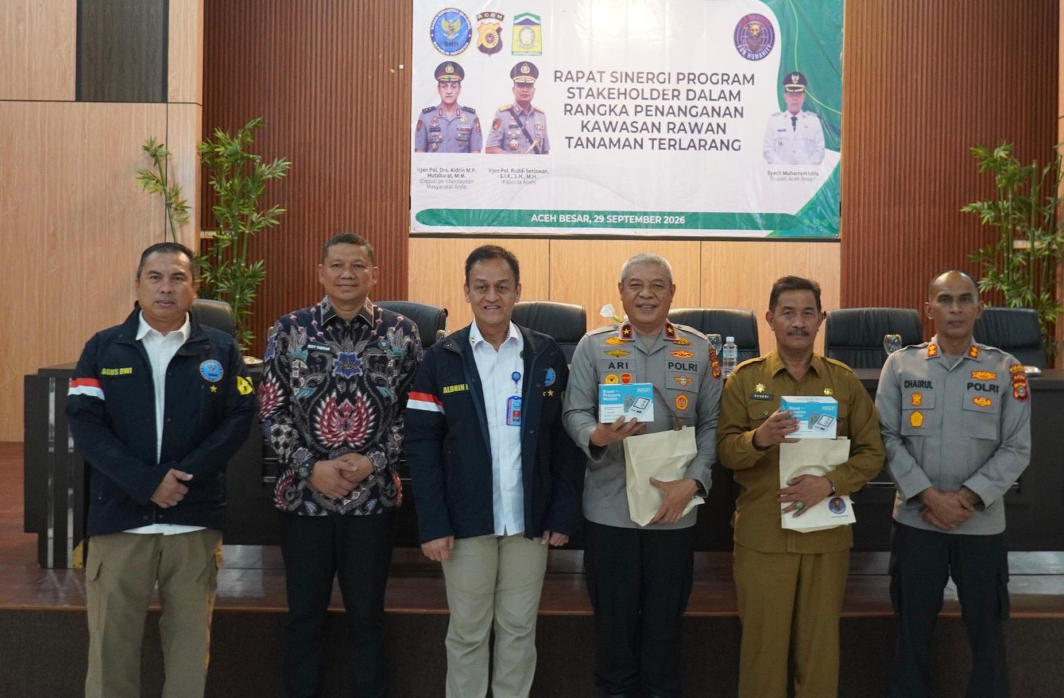 Polda Aceh Siap Bersinergi Agar Kawasan Rawan Tanaman Terlarang Jadi Lahan Produktif