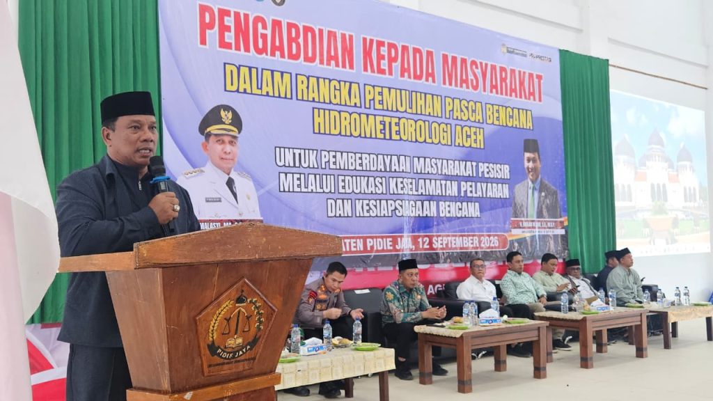 HRD Dorong Masyarakat Pesisir Pidie Jaya Perkuat Kesiapsiagaan Bencana