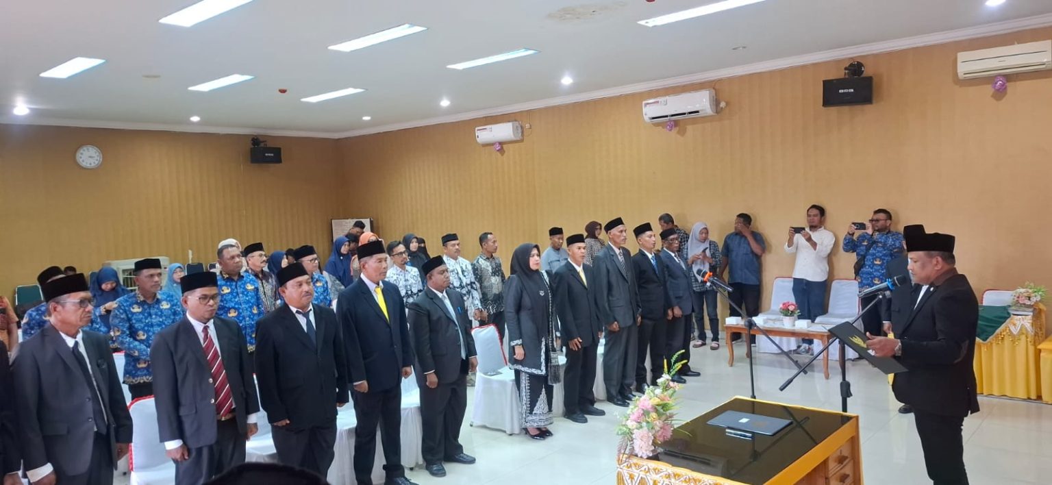 Bupati Mukhlis Lantik MPA Bireuen.Sinergi Semua Pihak Kunci Masa Depan Pendidikan