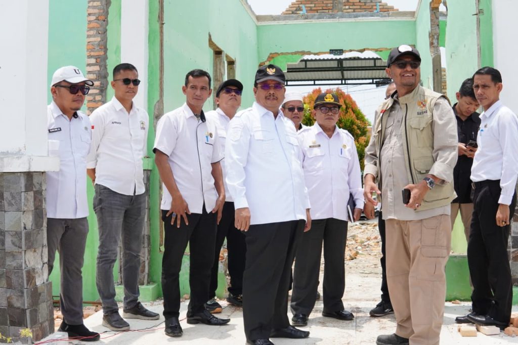 Bupati Aceh Singkil Bersama Satgas PRR Tinjau Langsung Penanganan Pascabencana