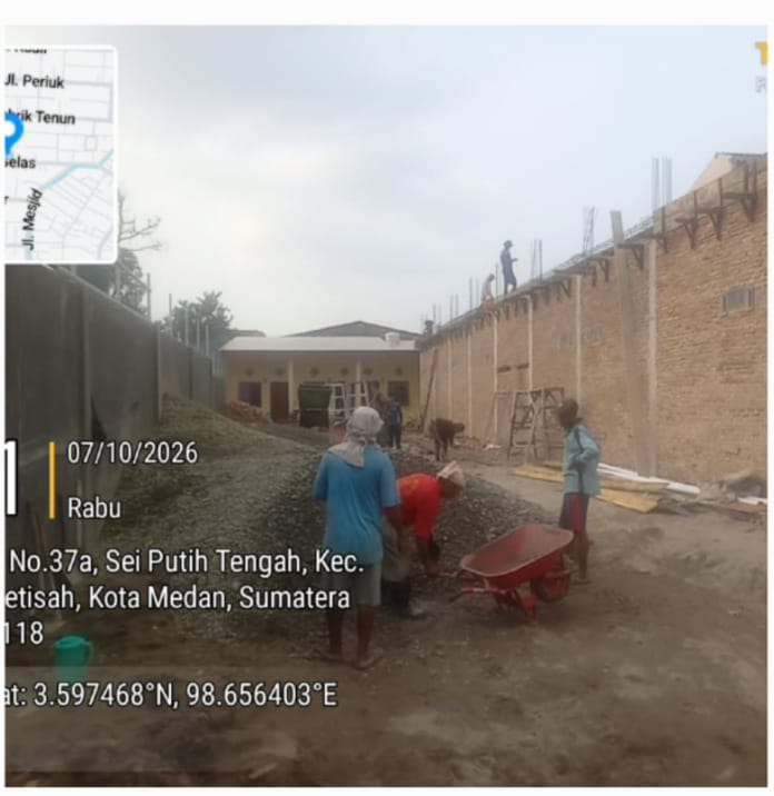 Teguran Wali Kota Medan Disorot, Bangunan Tanpa PBG Diduga Masih Leluasa Berdiri