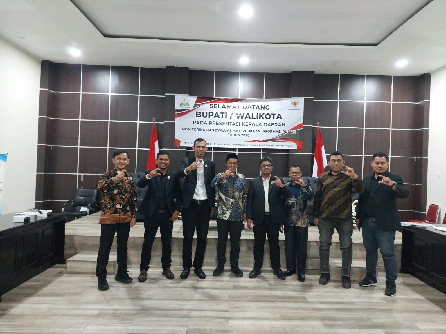 Wujudkan Transparansi, Pemkab Aceh Singkil Ikuti Uji Publik Monev Keterbukaan Informasi Publik 2026