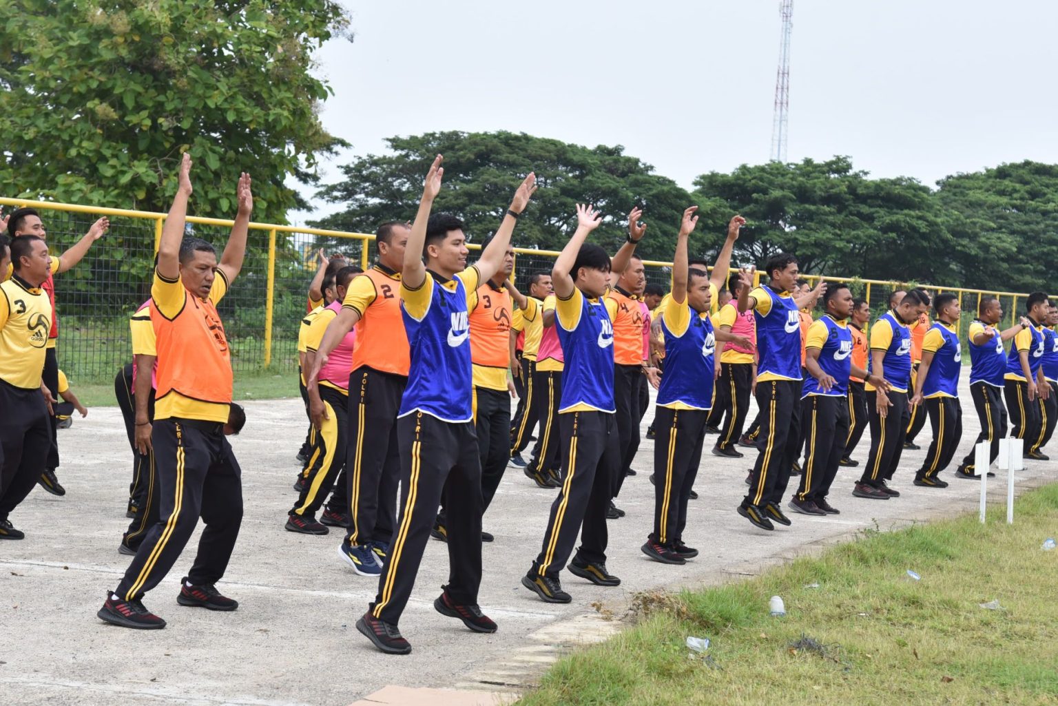 Polres Bireuen Gelar Kesamaptaan Jasmani Berkala Semester II T.A. 2026